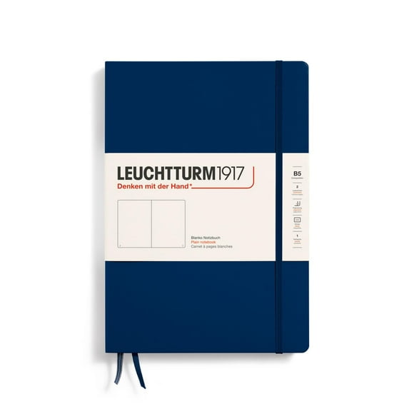 Cuaderno LEUCHTTURM1917, tapa dura, composición B5, 219 páginas