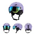 thumbnail image 1 of Ski Helmet With Ski Goggles, Snowboard Helmet And 2-in-1 Visor Goggles Set, 1 of 5