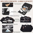 thumbnail image 4 of FSD.WG Bolso Mensajero de Lona para Hombre - Bolso para Laptop de 13.5 Pulgadas, Bolso de Hombro de Gran Capacidad para Viajes (Talla L), 4 of 4