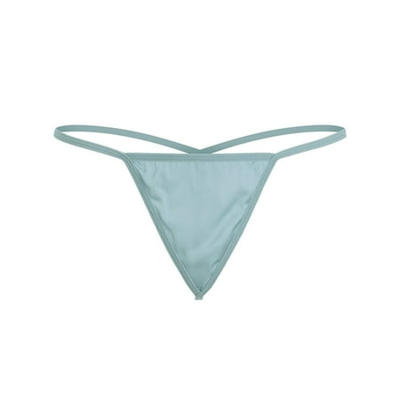 UKLSQMA Women s Sexy Lace Briefs Knickers Thongs Side Tie Panties Underwear for Women Plus Size Sexy Lingerie Green Free Size