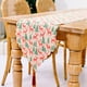 thumbnail image 5 of Yuarrent Camino de de Navidad, manteles individuales cómodos resistentes al desgarro, mantel impreso decorativo, diseño de sala de estar, nuevo Kits de decoración para fiestas inglés rojo Yuarrent HA068957-05, 5 of 6