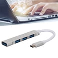 thumbnail image 4 of USB C Hub, 4 In 1 USB C Multi Port Adapter, High Speed USB C Hub Dongle, Portable USB Docking Station, Compatible For USB C Laptops And Other Type C Device, 4 of 8