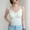 White, variant on Hrsba V Neck Camisoles,Padded Tank Tops for Women,Adjustable Strap Seamless Ice Silk V Neck Camisole Inner Outer Wear