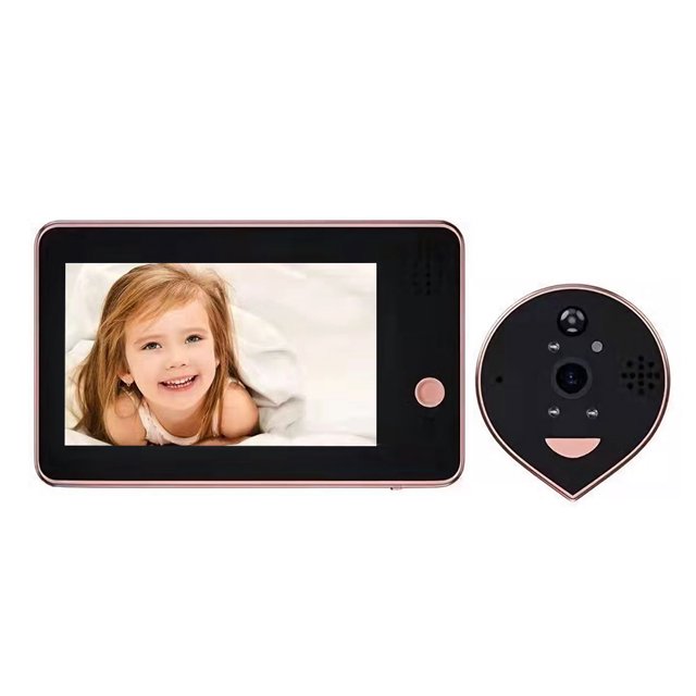 Timbre inalámbrico 1080P Video mirilla intercomunicadores para casa inteligente apartamento WiFi tim Tomshoo Timbre inalámbrico