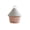 Pink, variant on LiUMX House Shaped Cotton Rope Storage Basket With Lid, Woven Desktop Organizer Bin, Portable Decorative Container for Cosmetics and Small Sundries in Bedroom