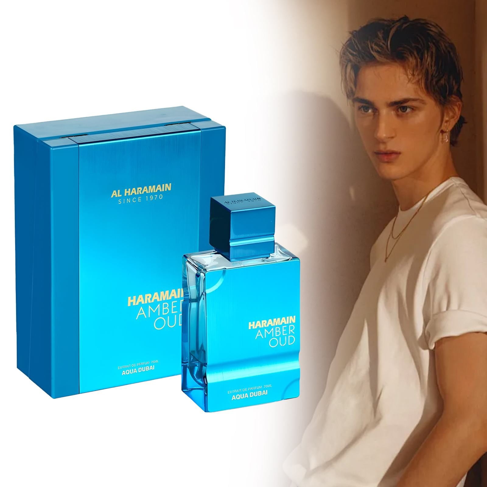 香水(男性用) Al Haramain Amber Oud Aqua Dubai 75ml Al Haramain Amber Oud Aqua Dubai EDP M 75ml Boxed | eBay