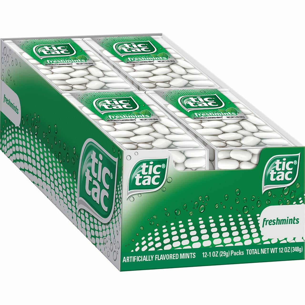 Tic Tac Mints Fresh Mint 12ct Tray
