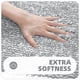 thumbnail image 3 of alfombra de baño suave de microfibra de 40 x 60 cm., 3 of 5