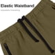 thumbnail image 4 of BIG ELEPHANT Shorts Atléticos para Niño con Bolsillos con Zíper y Cordón, Shorts Casuales para Jóvenes, Paquete de 3, Tallas: 7-17 Años, 4 of 8