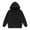 Black, variant on Toddler Girls Pullover Hoodie Sweatshirts Solid Color for Kids Size 2-3T Black