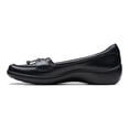 thumbnail image 3 of Clarks® Cora Haley Women's Leather Loafers Color: Black Size: 11, 3 of 4