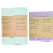 Norwex Basic Package - Microfiber - Glass Window Cleaning Cloth and Household Enviro Dusting Cloth Colors May Vary