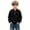Black, variant on Hurxie Boy's Quarter Zip Pullover Lightweight Mock Neck Active Tops Kids Sweatshirts, Long Sleeve Golf Shirts School Fall Sports Clothes 110