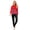 Women, variant on Halloween Superhero Family Pajamas Matching Sets, Cartoon Spider Black Red Halloween Family Pajamas Soft Long Sleeve Sleepwear for Men and Women