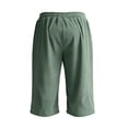 thumbnail image 5 of Dresfit Men's Corduroy Shorts Long Baggy Shorts Summer 2026 Drawstring Multi Pockets Casual Bermuda Shorts Big and Tall Relaxed Fit Loose Vacation Bottoms M, 5 of 5