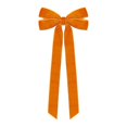 thumbnail image 3 of Orange Velvet Christmas Bows, Pre‑Tied Velvet Ribbon Bows Bows for Christmas Tree, Harvest Wreath Embellishment, Ribbon Bows for Christmas Tree for Gift Wrapping Home Holiday Decor 12Pcs, 3 of 7