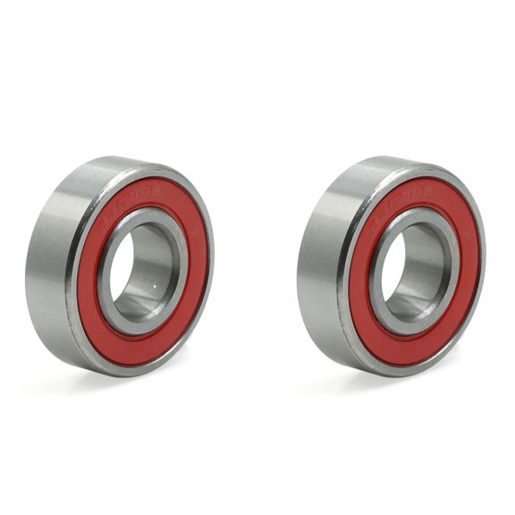 REGALWOVEN 2pcs 6203RS 17x40x12mm Rubber Sealed Deep Groove Ball Roller Bearings