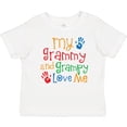 thumbnail image 3 of Inktastic My Grammy and Grampy Love Me Boys or Girls Baby T-Shirt, 3 of 5