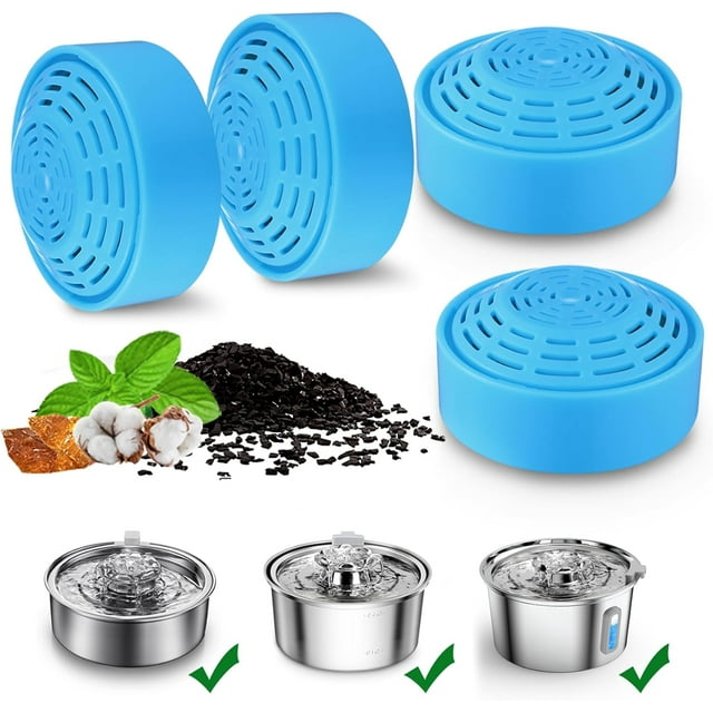 Cat Water Fountain .L/oz Stainless Steel Quiet Pump Cat ; Small Dog