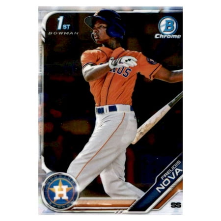 2019 Bowman Chrome Prospects #BCP-21 Freudis Nova Houston Astros Baseball