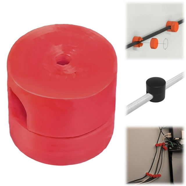 Wire Wall Hanging Creative Tool For Organizing And Storing Wires Network Cables Wiring Harnesses Data Harnesses Cylindrical Wire Organizer And Hanger Can Be Hung On The Wall