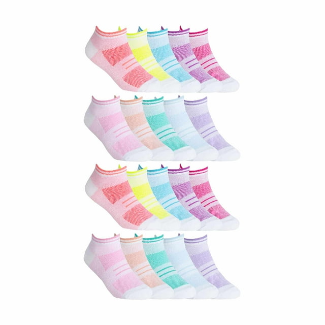 Chaussettes Basses Multipack pour Enfants Sock Snob Chaussettes d'Entraînement Blanches pour Filles