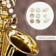 thumbnail image 4 of Piezas de repuesto para saxofón soprano Instrumentos musicales Accesorios para saxofón (Beige), 4 of 5