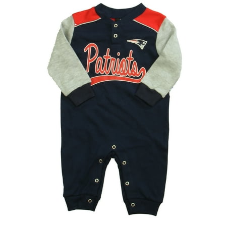 

Pre-owned NFL Boys Navy | Red Patriots Long Sleeve Outfit size: 3-6 Months