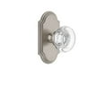 thumbnail image 2 of Grandeur Arcbor_Sd_Na Arc Solid Brass Rose Single Dummy Door Knob - Brass, 2 of 6