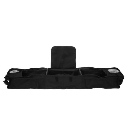 OFFIGAM Golf Cart Dash Tray Organizer Black Polyester Multipurpose Storage Tray with Cooling Feature for Golf Accessories