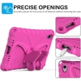 thumbnail image 5 of KOMI Kids Case for iPad Mini 6th Generation 2021 8.3-inch - Screen Protector Included - Butterfly Kickstand - Child Friendly EVA Foam Shockproof Cover Case with Shoulder Strap, Rose Pink, 5 of 5