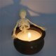 thumbnail image 3 of Decoración de Halloween, vela de cera con esqueleto luminoso, velas decorativas para festivales de Halloween, adorno de mesa para el hogar, 3 of 5