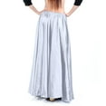 thumbnail image 3 of HongQid Women's Satin Full Circle Swing Belly Dance Tribal Skirt, 3 of 3