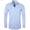 Light Blue, variant on Men's Dress Shirt Regular Fit Ultra Freess Flex Collar Stretch Button Down Long Shirts,6X-Large/(White)