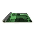 thumbnail image 2 of Ahgly Company Indoor Rectangle Oriental Emerald Green Modern Area Rugs, 7' x 10', 2 of 4