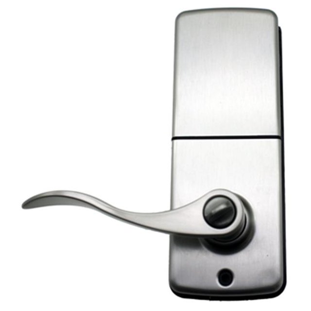 Lockey E-985-SN-R E Digital Keyless Electronic Lever Lock Remote Capable - Satin Nickel