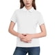 thumbnail image 3 of TaTaai Women's Classic Short Sleeve Collared Shirt Blouse Summer Casual Top Timeless Office Daily Relaxed Fit Plus Size Gift, 3 of 6
