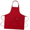 thumbnail image 1 of Delantal de lona Strade Fareast Limited delantal de trabajo con bolsillos rojo 67 cm x 77 cm, 1 of 8