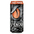 thumbnail image 3 of Venom Energy Drink Variety Pack , Pack of 12 , 16 fl oz , Death Adder (AKA Fruit Punch) Energy Drink , Black Cherry kiwi Energy Drink, 3 of 3