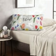thumbnail image 6 of Susaid Happy Easter Print Pillowcases Multiple Size, Pillow Cover Super Soft Envelope Closure Standard Pillow Case-14"x20", 6 of 6