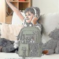 thumbnail image 4 of Kawaii Backpack With Kawaii Pin And Accessories, Canvas Backpacks, Cute Kawaii Backpack Large Capacity, 4 of 4