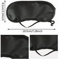 thumbnail image 3 of Lot of 15 sleep masks for soft eyes with black nose cushion, 3 of 5