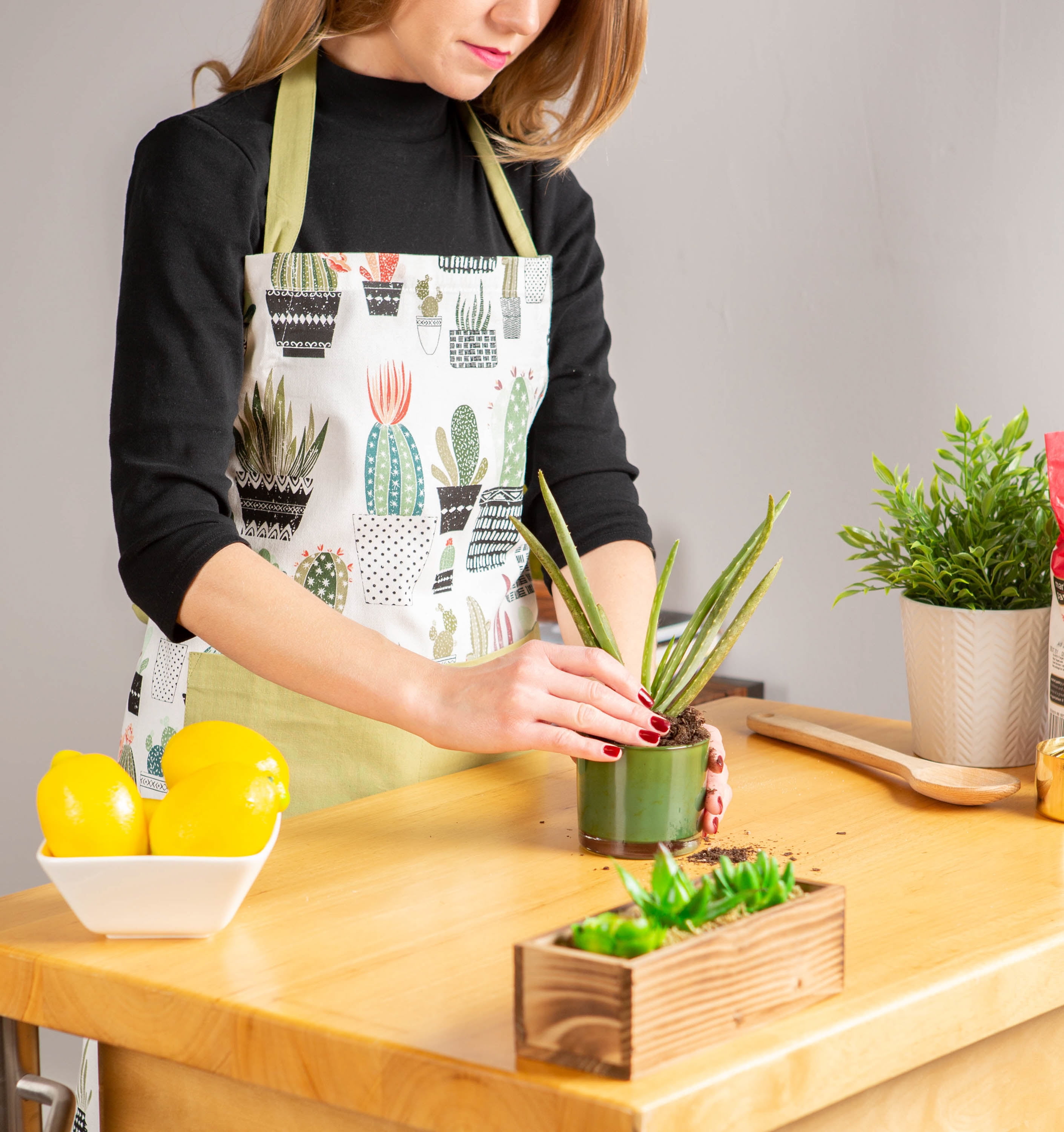 DII Printed Cotton Chef Apron