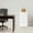 White, variant on ToppiJoy 7 Drawers Rolling Bedside Table, Mobile Nightstand on Wheels for Bedroom, Modern Steel Storage Cabinet with Smooth Edges (Black)