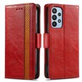 thumbnail image 3 of Case for Samsung Galaxy A23 Cover Leather Wallet Folio Case Book Design Flip Magnetic Closure - Red, 3 of 5