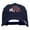 Navy, variant on Hedgehog Embroidered Low Profile Dyed Cotton Twill Cap - Navy OSFM