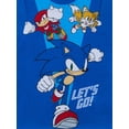 thumbnail image 2 of Sonic Boys Short Sleeve Sleep Top and Pants Pajama Set, 2-Piece, Sizes 4-12, 2 of 3