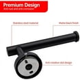 thumbnail image 4 of 1/2/4 Set of Toilet Paper Holder and Towel Ring, Sturdy Bathroom Hardware Set, Stainless Steel Hand Towel Holder and Towel Hanger with Hardware Pack, for Bathroom Kitchen, 4 of 8