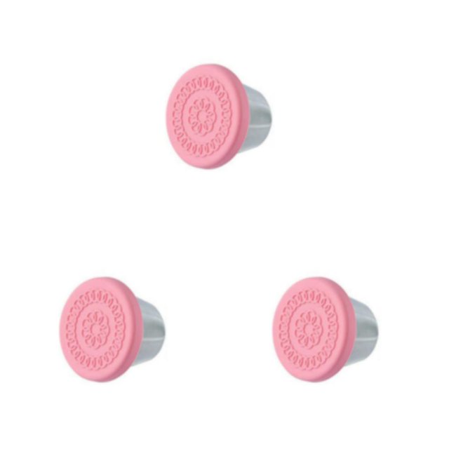 Maytalsory Wide Application Steel Convenient And Salad Dressing Container And Pink lid 3Set