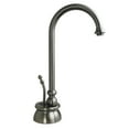thumbnail image 3 of Westbrass Calorah 10" 1-Handle Hot Water Faucet with Filter and Disposal Trim, Satin Nickel, 3 of 12